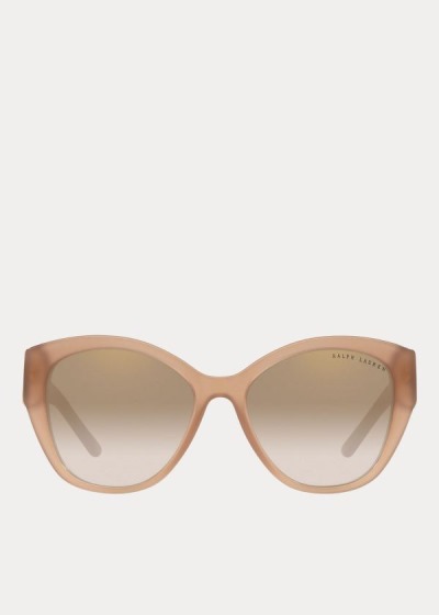 Women's Ralph Lauren Mirrored Butterfly Sunglasses | 087956HAJ